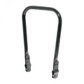 Dresco kinderrugsteun bagagedrager 19,5 x 26,6 cm staal zwart