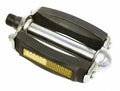 Dresco fietspedalen - classic - chroom zwart