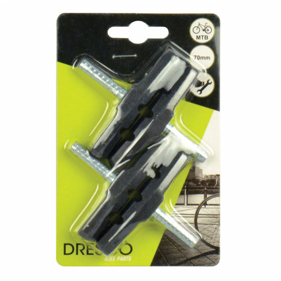 Dresco remblokken - mtb - 70mm - 4 stuks