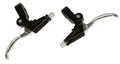 Dresco remgrepen - v-rem - 2 stuks - chroom zwart
