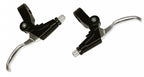 Dresco remgrepen - v-rem - 2 stuks - chroom zwart
