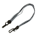 Dresco bagagebinder met haken - zwart grijs - 60 cm