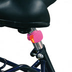 Dresco siliconen roze fietsverlichting