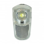 Dresco fietsverlichting - fietslamp tour - led koplamp chroom