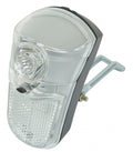 Dresco fietsverlichting - fietslamp tour - led koplamp chroom