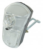 Dresco fietsverlichting - fietslamp tour - led koplamp chroom
