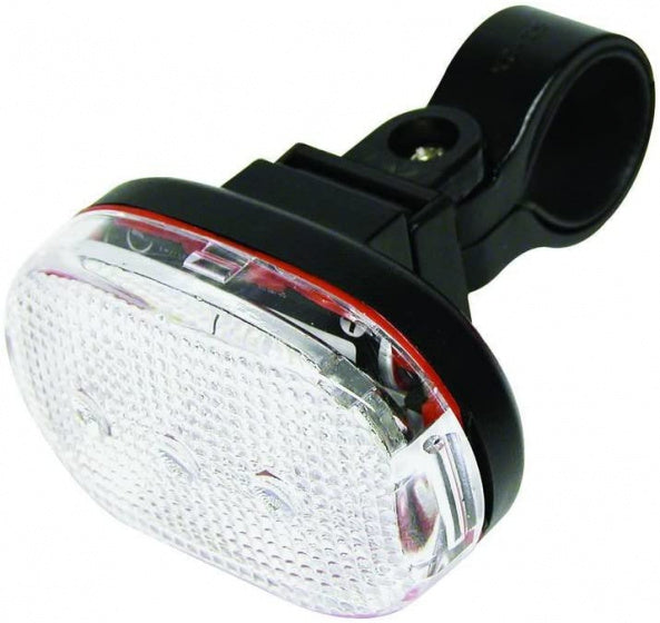 Dresco fietsverlichting - fietslamp classic - led koplamp zwart