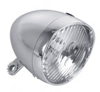Dresco fietskoplamp - classic - 3 leds - chroom