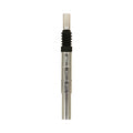 Dresco zadelpen 300x27,2x31,6mm aluminium zilver