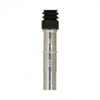 Dresco zadelpen 300x25,4x26,8mm aluminium zilver
