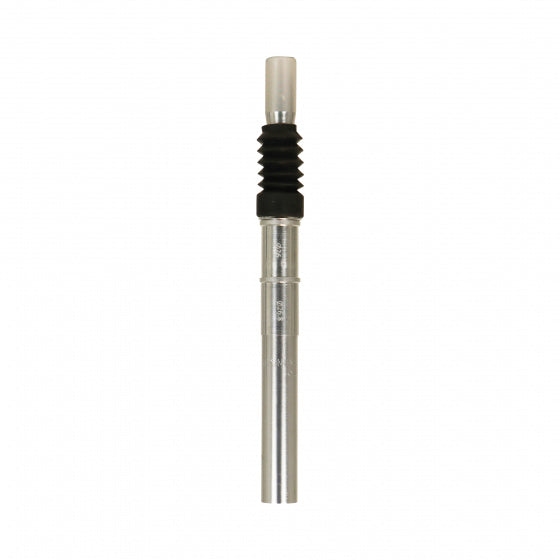 Dresco zadelpen 300x25,4x26,8mm aluminium zilver