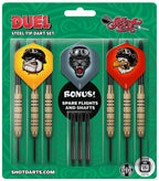 Shot Value Range Duel Steeltip Darts Set