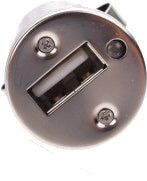 autolader USB 12/24 Volt 1 Ampère zwart