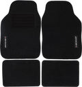 Dunlop universele automatten set - 4-delig - voor verschillende auto merken - voor en achter - zwart
