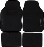 Dunlop universele automatten set - 4-delig - voor verschillende auto merken - voor en achter - zwart