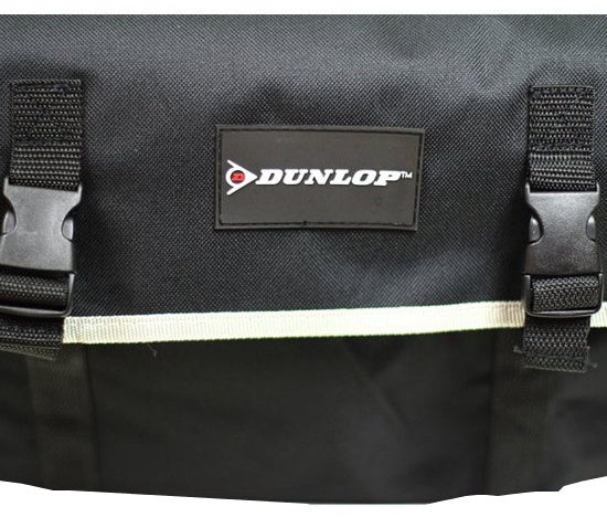 Dunlop - dubbele fietstas - zwart - 26 l