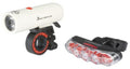 Verlichting set 1 + 5 LED zwart/wit