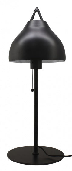 tafellamp Pyra 60 cm E27 staal 60W matzwart