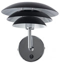 wandlamp DL20 33W G9 20 cm staal matwit