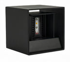 wandlamp Venus outdoor 6W 10,8 cm staal zwart