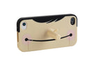 telefoonhoesje pinokkio iPhone 5 siliconen blank/zwart