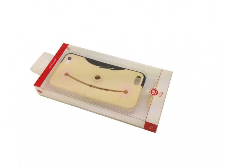 telefoonhoesje pinokkio iPhone 5 siliconen blank/zwart