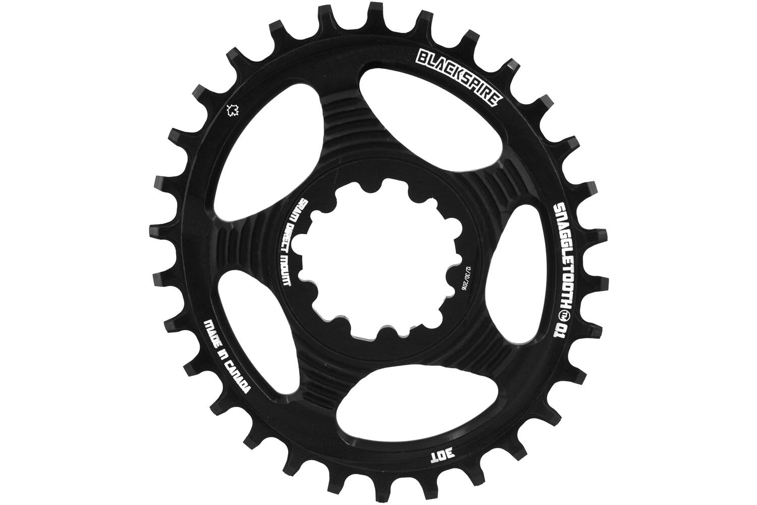 Blackspire Kettingblad kettingblad snaggletooth oval sram spline 30 6mm offset