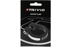 Trivio - zadelpenklem aluminium zwart 31.8mm