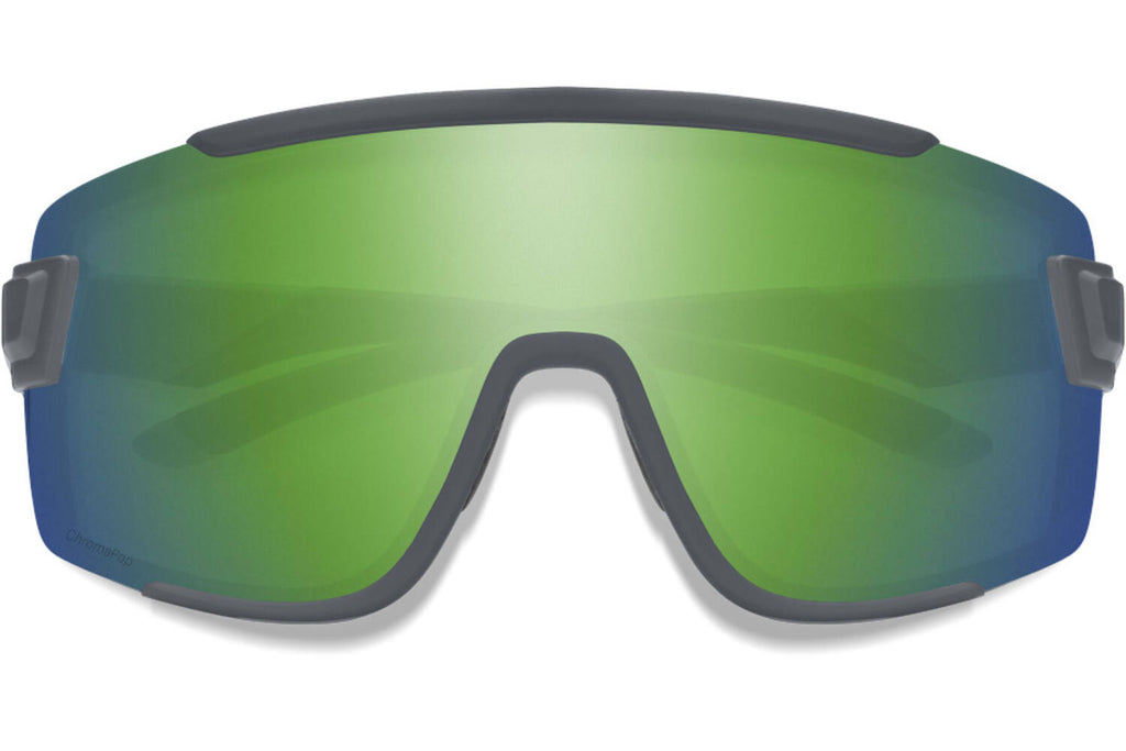 Smith - wildcat bril matte cement chromapop green mirror