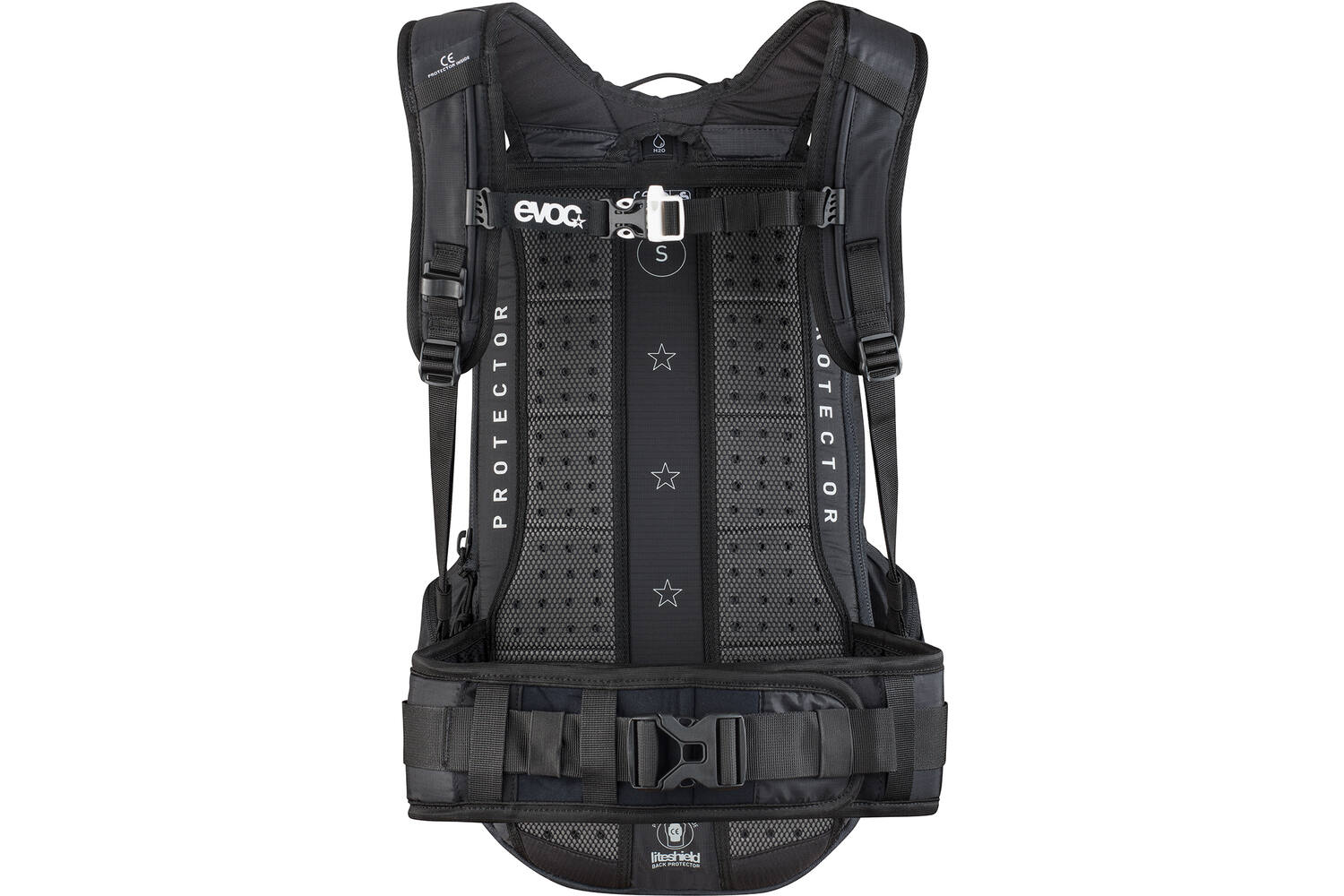 Fr trail unlimited 20l / black-white / s
