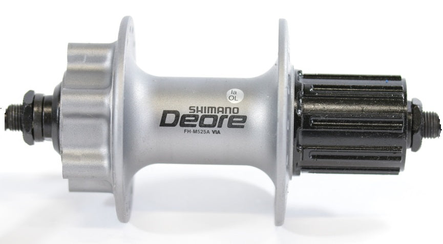 Shimano Fh-m525a deore cassettenaaf 8/9/10 speed disc 32 gaats grijs