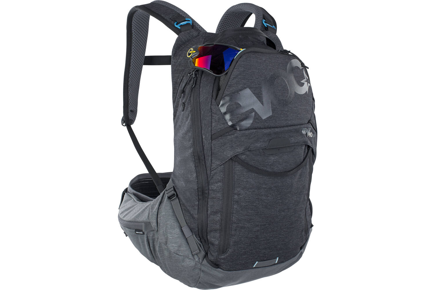 Trail pro 16 black - carbon grey 16l s/m