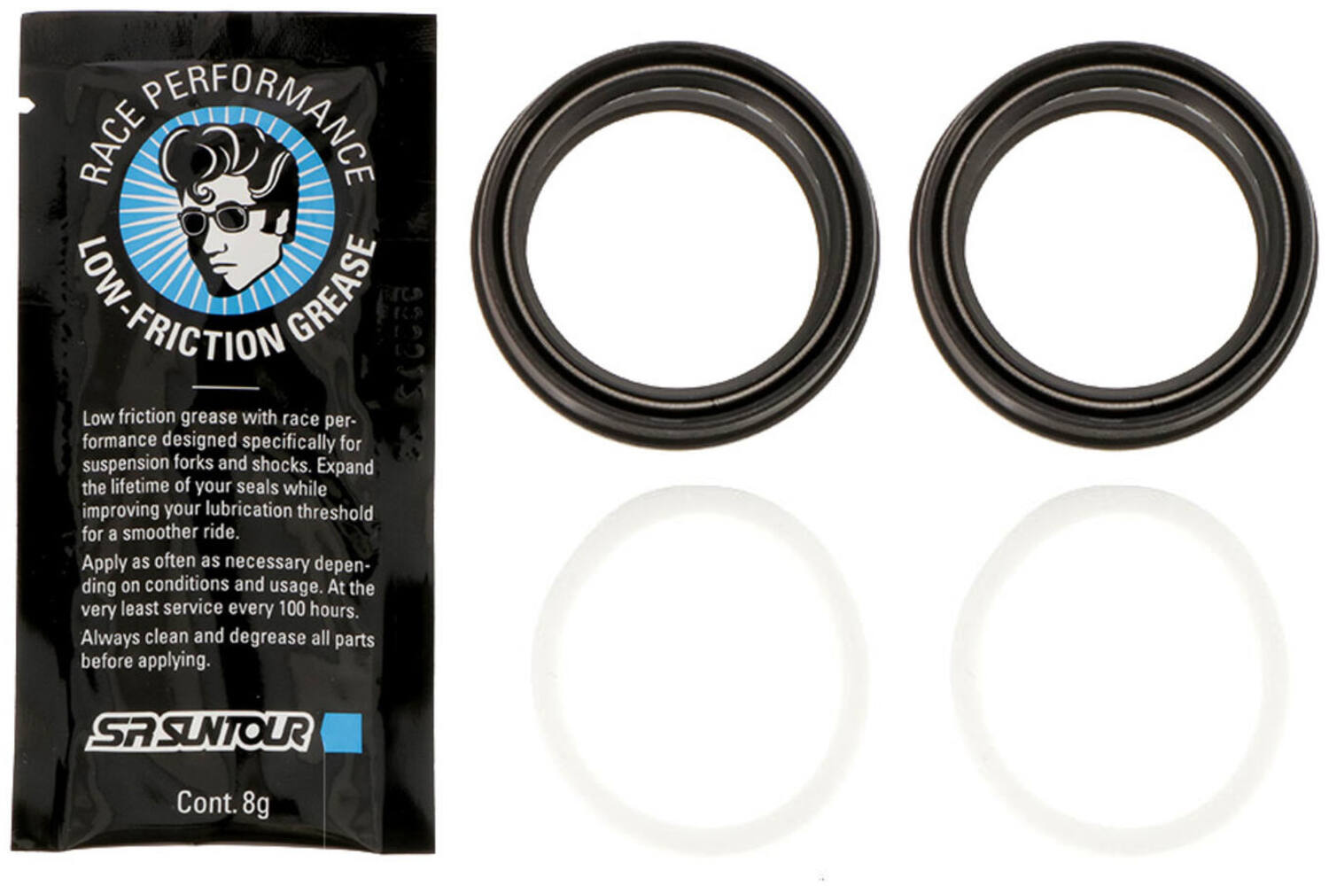 Srsuntour sr suntour - service kit stof afdichting voor axon34 raidon34 fka122-12