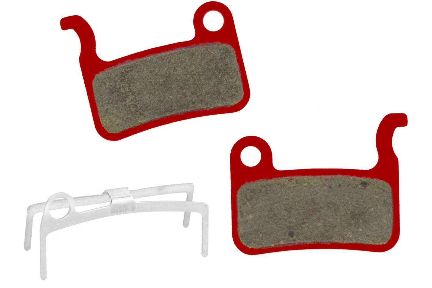 Trivio - remblokken disc set shimano xt xtr <2011 - organic