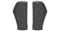 Qt handvatten ergonomisch 2x95mm zwart bulk