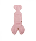 autostoelkussen 74 x 22 cm mesh roze