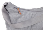 boodschappentas textiel grijs melange