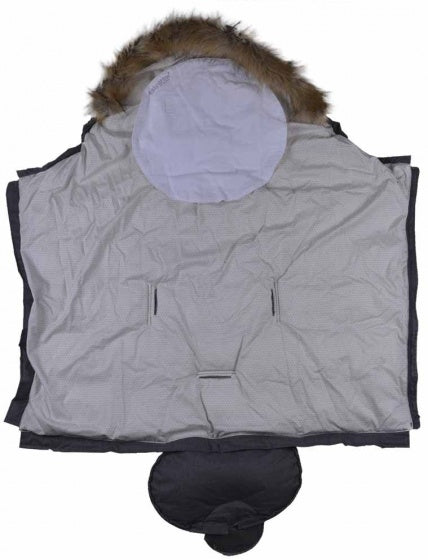 voetenzak Flex 3 Season 98-130 cm grijs