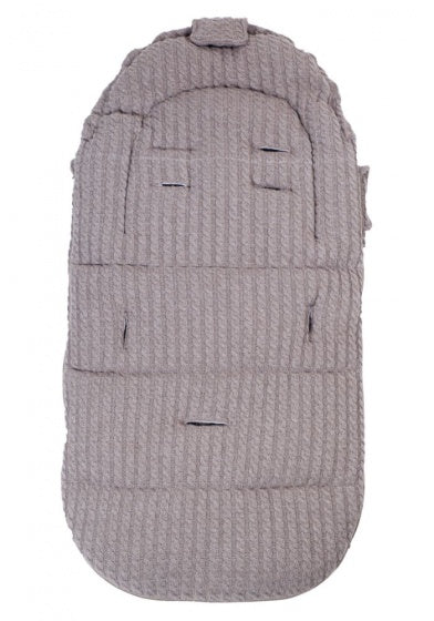 Grandma Old voetenzak 3-in-1 lichtbruin 110 cm
