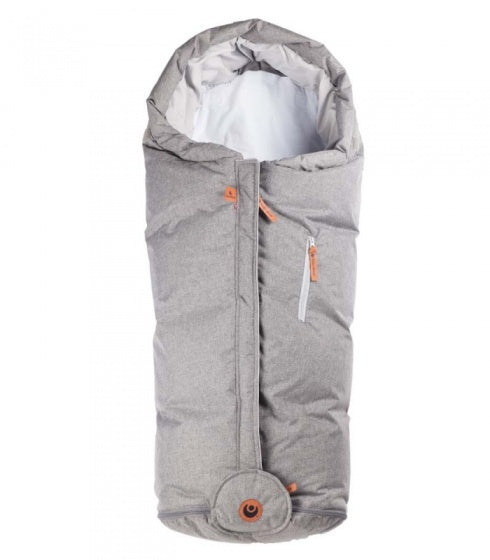 Hood voetenzak grijs 96-120 cm