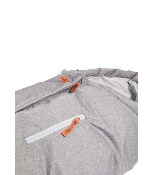 Hood voetenzak grijs 96-120 cm