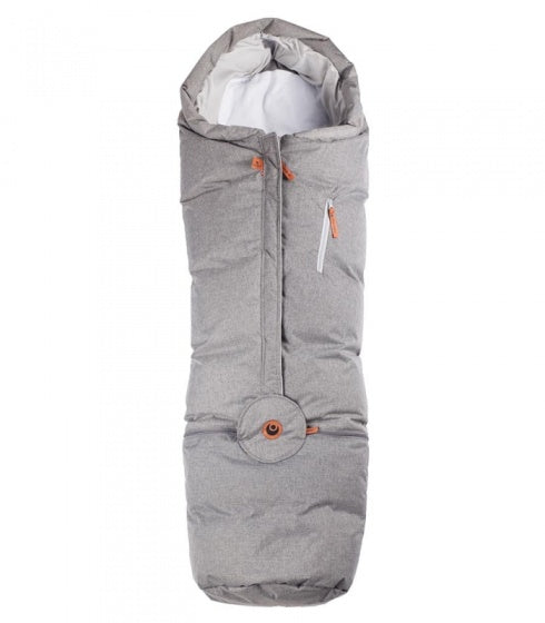Hood voetenzak grijs 96-120 cm