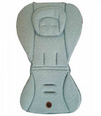 inlegmatras 79 x 48 cm foam ijsblauw
