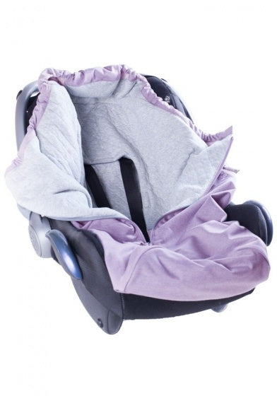 Lite autostoel voetenzak roze 92 x 45 cm