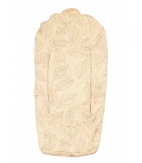 Lite Leaf autostoel voetenzak geel 92 x 45 cm