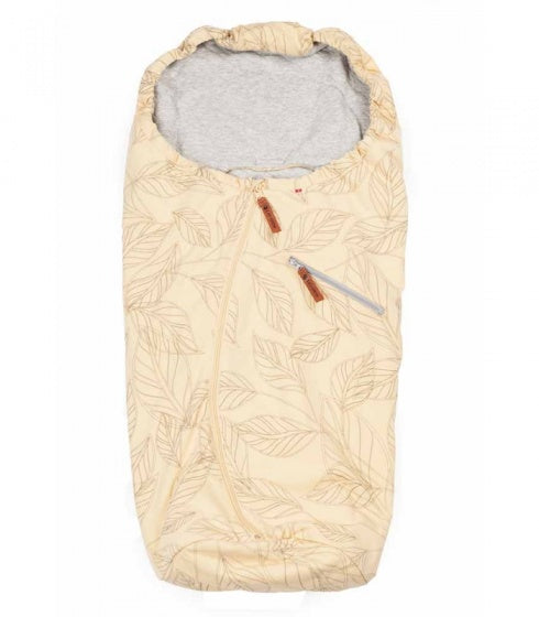 Lite Leaf autostoel voetenzak geel 92 x 45 cm