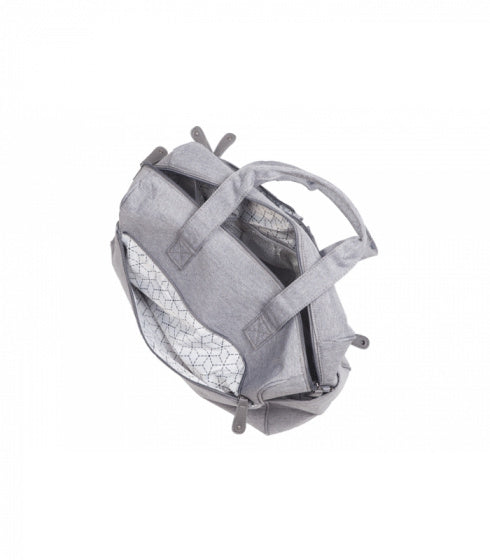 luiertas Mama dames 55 x 17 x 32 cm polyester/nylon grijs