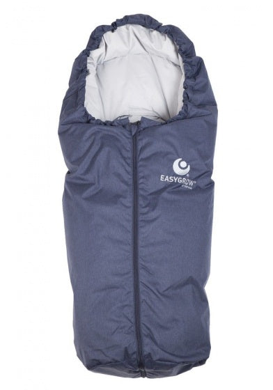 Mini autostoel voetenzak navy 87 x 42 cm