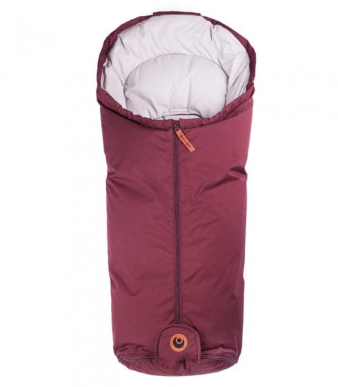 Mini autostoel voetenzak rood 87 x 42 cm