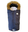 voetenzak Nature 98-130 cm katoen donkerblauw